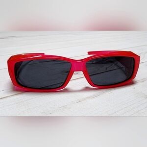 Unisex Fit Over Polarized Sunglasses in Red - New In Box